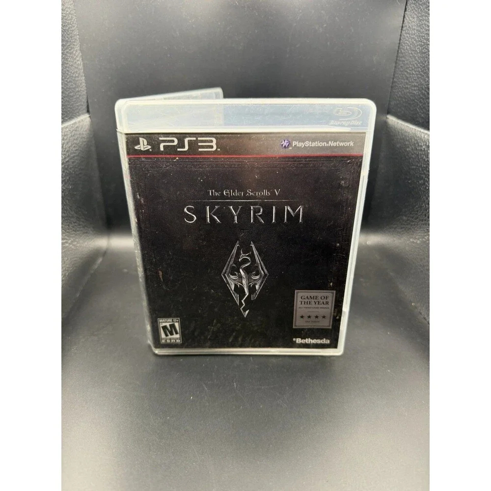 The Elder Scrolls V: Skyrim Sony PlayStation 3 PS3 Game Complete w/ Manual & Map